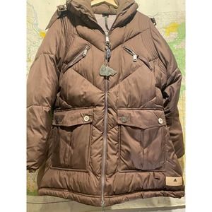 Stella McCartney Adidas Cocoa Ski Coat Great Condition Retail $450